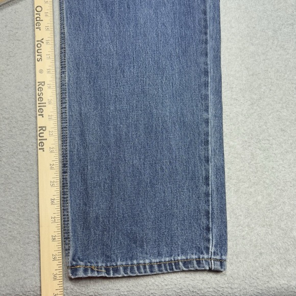 Levis 550 Jeans Mens 40x30 Relaxed Fit Straight Leg Ranch Rodeo Cowboy Denim - Picture 9 of 10